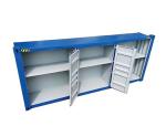 Industrial Shipping Container Furniture Metal Storage Cabinet Locker Dining
