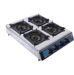 Factory Supply LPG Natural Gas Multi-Headed Gas Stove Commercial Four-eye