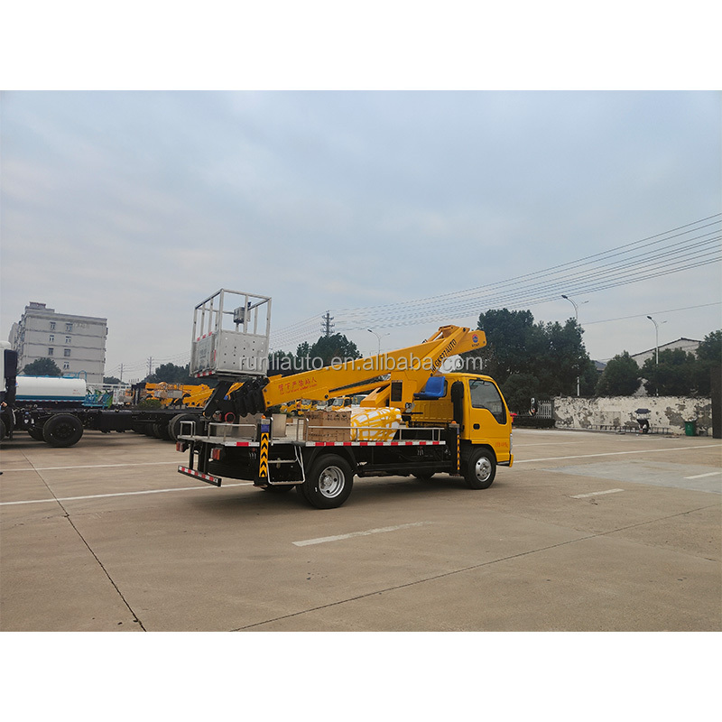 ISUZU 4x2 High Altitude Operation Truck 21M 27m 30M Vehicle Mounted Work Platform