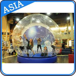China Human Inflatable Bubble Tent Xmas Inflatable Snow Globe EN - 71 factory