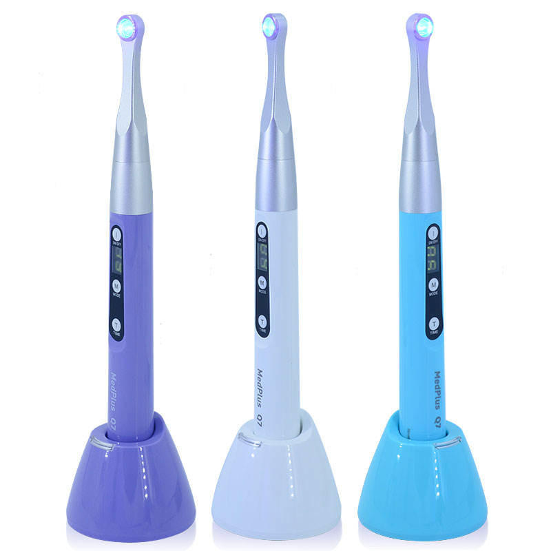 Portable DC 5V 1A Dental Curing Light Multicolor Wave Length 385-515nm