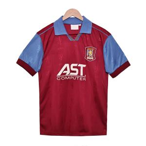 China Aston Villa 1995-1997 Retro Home Football Club Jerseys Classic Customized factory