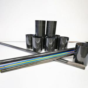China 100% 3K Glossy Carbon Fiber Tube Extremely Strong and Durable Light Weight factory
