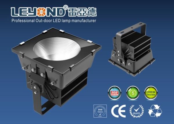 Pure White 140lm / W Waterproof Led Flood Lights 1000w For Football Field