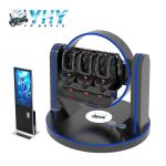 3 Seats 1080 Degree Rotation Virtual Reality Simulator Machine In Shopping Mall