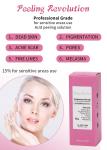 Skin Exfoliating Serum 15% Peeling Solution Professional Grade Skin Peeling