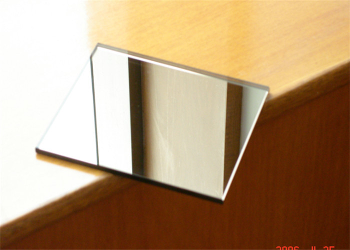 Bathroom Colored Mirror Glass 3mm - 8mm Thickness Shape Customized For Hotel