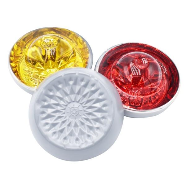 Glass Cat Eye Road Stud Reflector for Highway Red Blue Yellow White Green LED