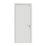 china melamine faced MDF aluminum frame apartment apartment main door
