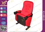 High Back Leather / Fabric VIP Cinema Room Seating Home Theater Chairs Durable