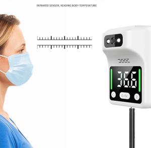 China 1~10cm Wall Mounted Body Temperature Scanner Wall Hanging Thermometer OEM factory