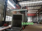 Roller Conveyer Shot Blasting Machine For Clean Sheet Metal And Profile