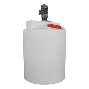 China High Quality PE Plastic 200L Dosing tank with Mixer on sale