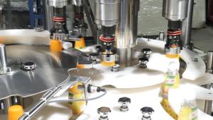 China One Click Changeover Servo Bottle Capper Machine factory