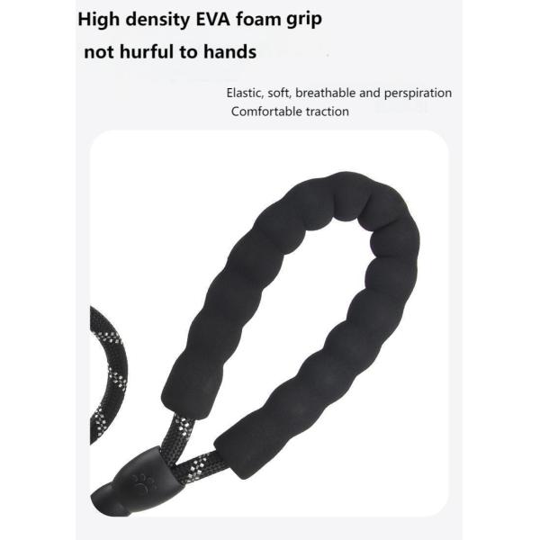 Multi End Strong Dog Leash Tangle Resistant Pet Leash Reflective Extendable Dog Lead