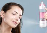 Multifunction sports spray water bottle with humdifier and led light good for