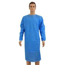 China Sterile Disposable Ppe Gowns Disposable Lab Coats With Cuffs Anti Static factory