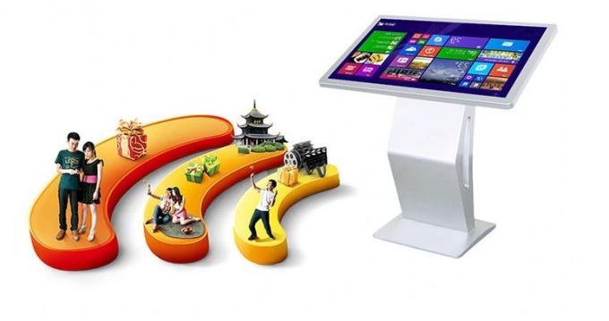 Self Service 1920*1080 43 Inch Freestanding LCD Signage 3