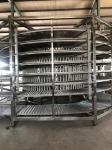 Food Cooler Conveyor Spiral Chiller and Freezer Spiral Proofer Tower Sale