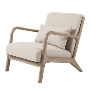 China Customized Color Single Velvet/Cotton And Linen/PU Leather Furniture Living Room Chair for Modern and Stylish Interiors factory