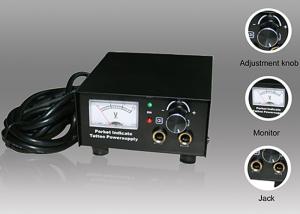China 220v Mini LCD Digital Tattoo Machine Power Supply with Clip Cord factory