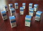 10 Ml Paper Pharmaceutical Packaging Box CMYK Color With Hologram Logo Effect
