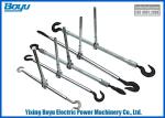 Adjustable Distance 738mm Rated 80kn Steel Turnbuckle Weight 12kg