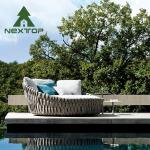 Bedroom Garden Line Daybed Lounger Bed Outdoor Furniture Rattan Bed
