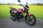 110cc Sport 12L Fuel Tank Matte Black Street Bike With Footrest Front Bumper