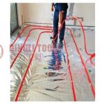 Black PP Underfloor Heating Tool Staples 20mm 16mm European Standard