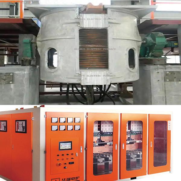 Aluminum Shell Safety Iron Melting Induction Furnace Enhanced Durability Energy