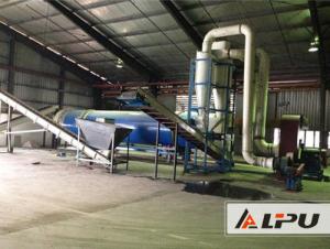China Energy Saving Industrial Drying System , Wood Blocks And Sawdust Drying Equipment factory
