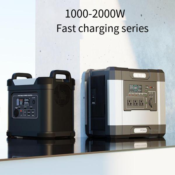 300-3000W Portable Power Station Lithium Iron Phosphate Battery With High Power 220V Charging