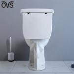 Porcelain Washdown Two Piece Toilet Bathroom Integrated Siphon Water Closet