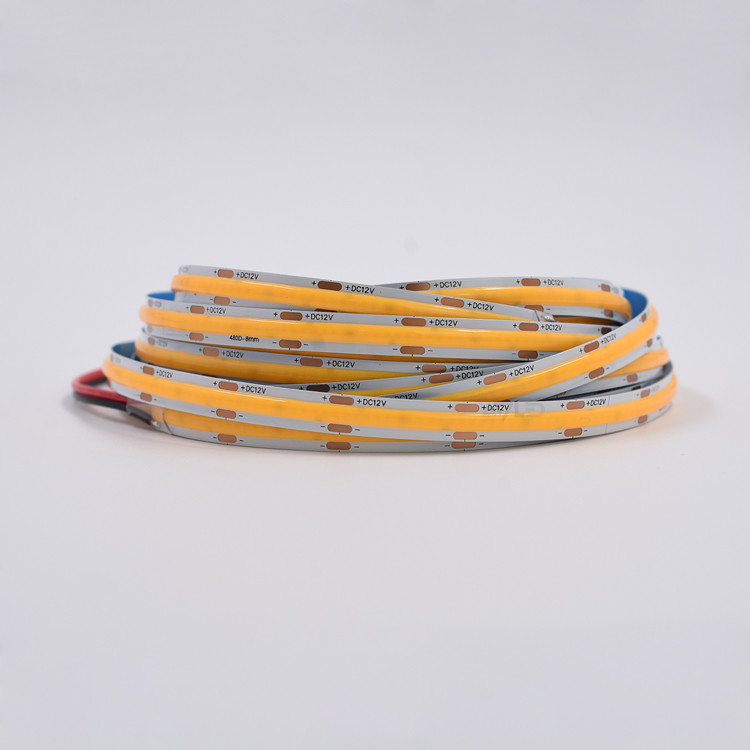 ​DC12V 24V Reel to Reel COB LED Strip Light 480 LEDs/m High Density Flexible Tape 3000/4000/6500K