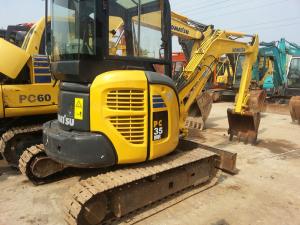 China Used KOMATSU PC35MR-2 3.5 Ton Mini Excavator For Sale factory