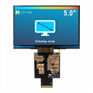 5 inch Transmissive TFT LCD | Sunlight Readable With RGB Interface