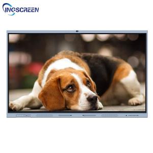 China 4k Lcd Interactive Flat Panel 85in Smart DLED Multi Touch Screen Monitor Whiteboard factory