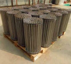 China Double Balanced SS201 Stainless Steel Conveyor Belt MS Wire Mesh factory
