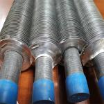 Stainless Steel Carbon Steel Spiral Finned Tube OD 12.7mm 15.88mm
