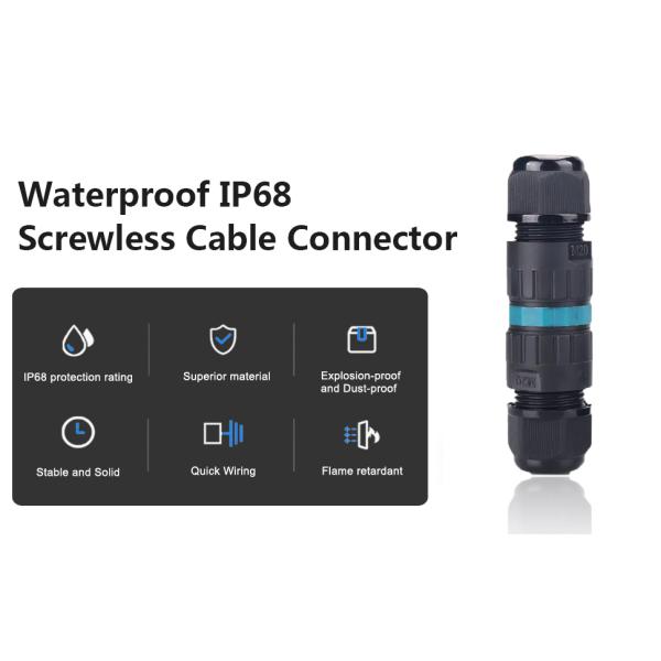 DREAM START 2Pin Nylon Waterproof Connector