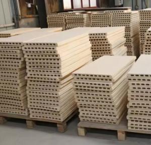 China Refractory Kiln Furniture Cordierite Mullite Plate For Ceramic Tunnel Kiln Shelf factory
