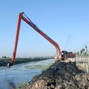 China Excavator extension arm and port dredging designed for river dredging factory
