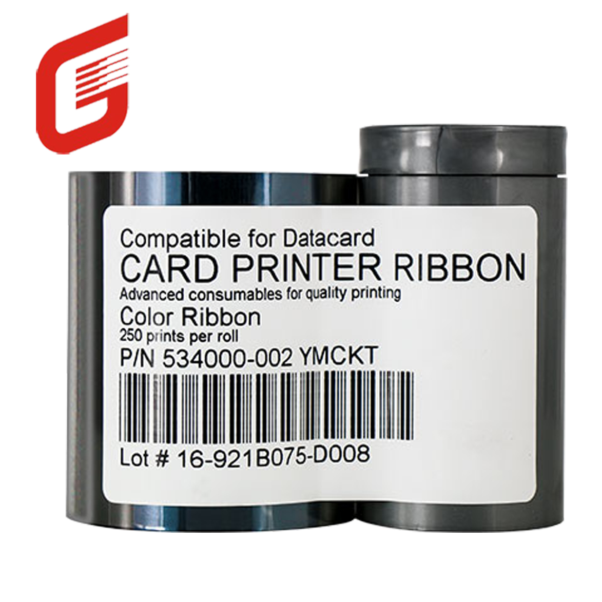 Ribbon Type Compatible Printer Ribbon for Datacard SP SD Series YMCKT 534000-002
