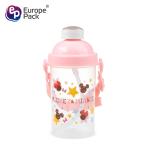 School children bpa free cartoon 270ml drinking bottle plastic kids water bottle