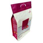 Gusseted Breakfast Cereal Plastic Flat Bottom Packaging Bag for Muesli & Granola