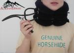 Portable Neck Traction Cervical Support Collar Flannel Cloth Three Layer / Tube
