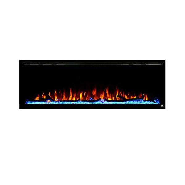 Electric Decorative Elektro Kamin Wall Mounted Fireplace 40-In Self-Checking
