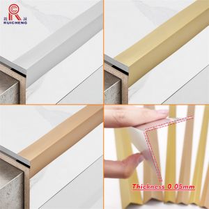 6063 Aluminium Angle Profile , 20mm Anodised Aluminium Angle Trim