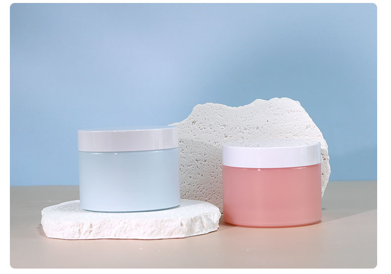 Double Wall PP 100g 3.38oz Cosmetic Jars for Body Butter Jars Cream Material Face Mask Hair Oil Packaging Containers